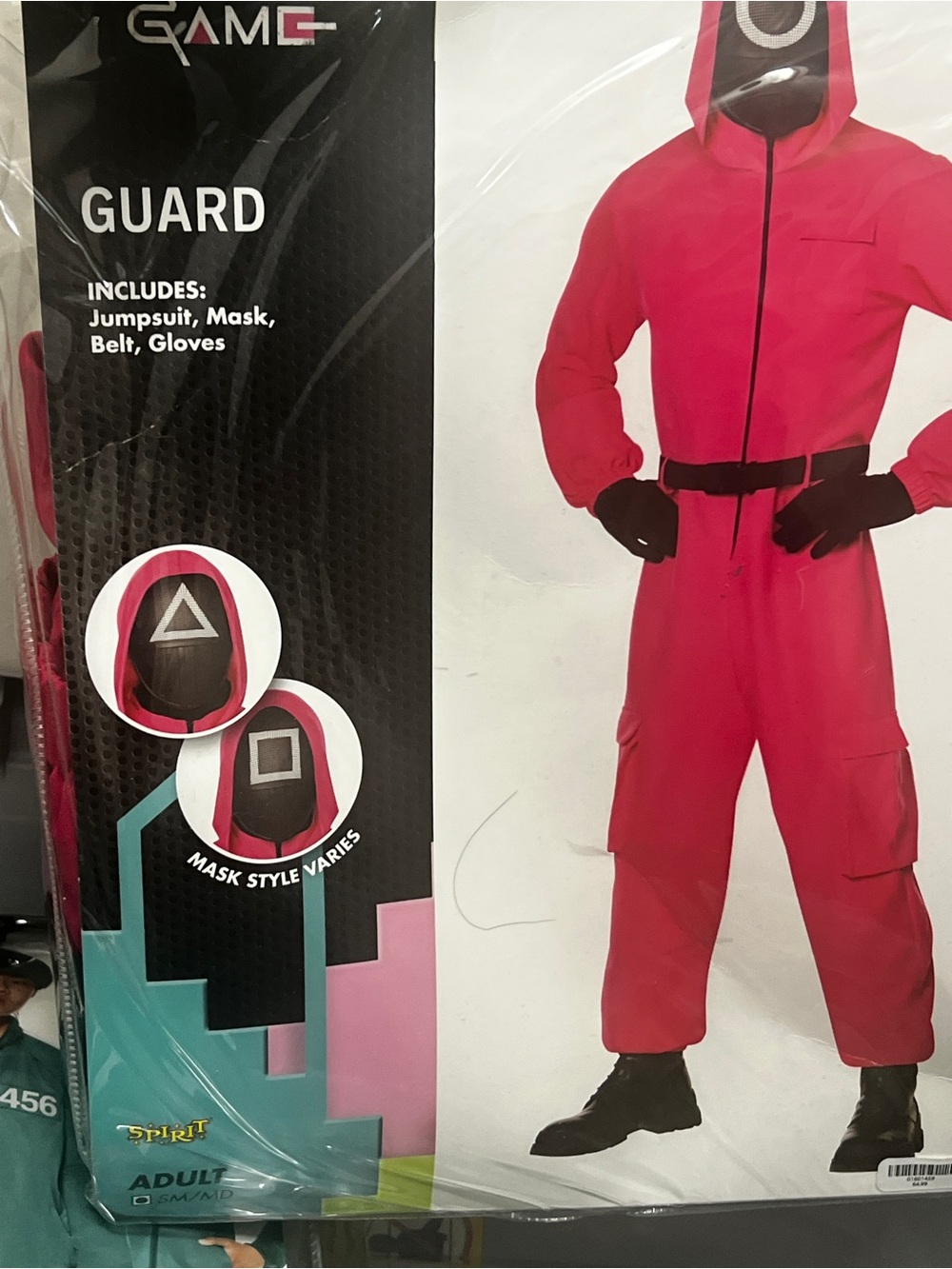OFFICIAL SQUID GAME SECURITY COSTUME